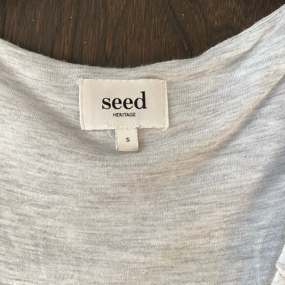 Seed Heritage Surplice Sleeveless Top Size Small - Picture 4 of 5